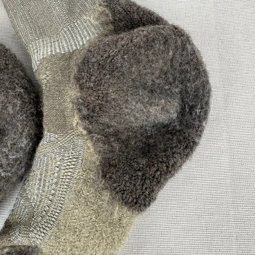 Smartwool Mens Phd Outdoor Light Crew Socks‎ Sz M (6-8.5) Beige Nordic Cushioned